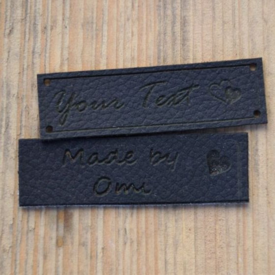 Kunstleder Label